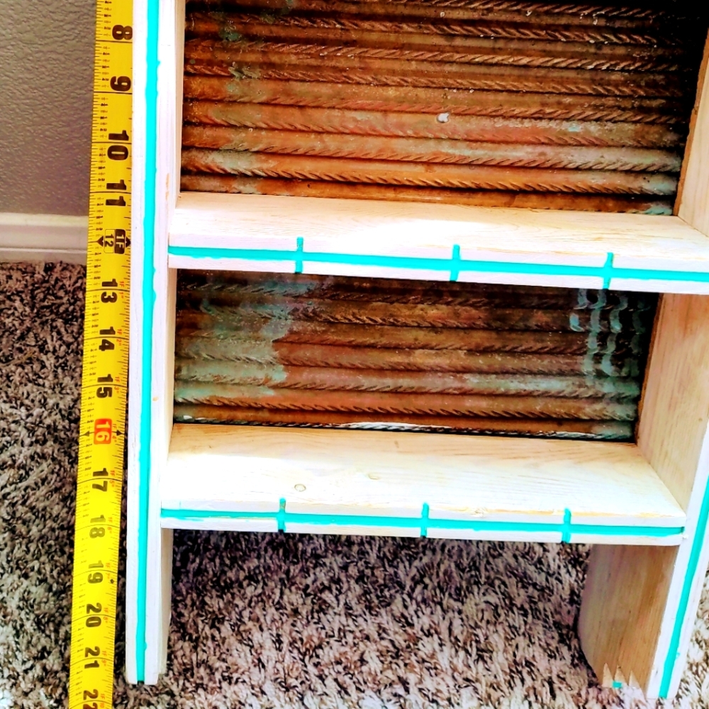 OOAK Vintage Maid- Rite Washboard Shelf - Picture 9 of 13